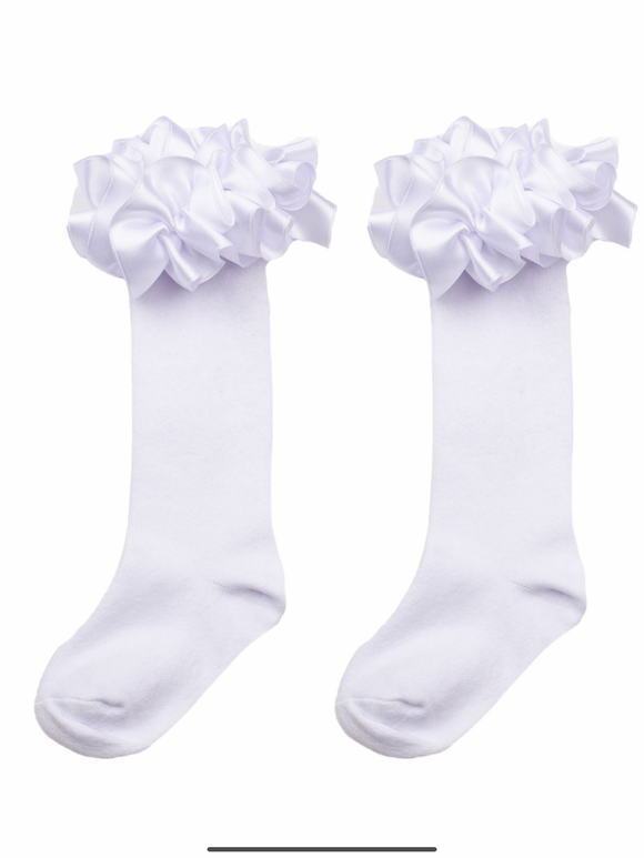 Ruffle  long socks.        044918007