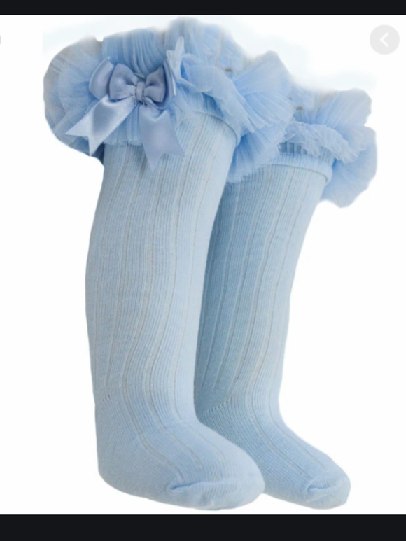 Frilly long socks sl4