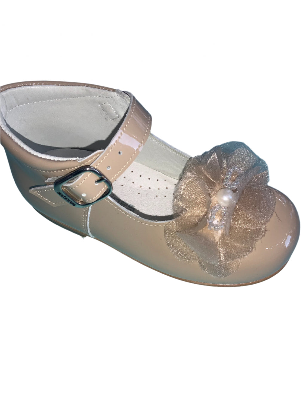 Andanines shoes in camel. 01231336