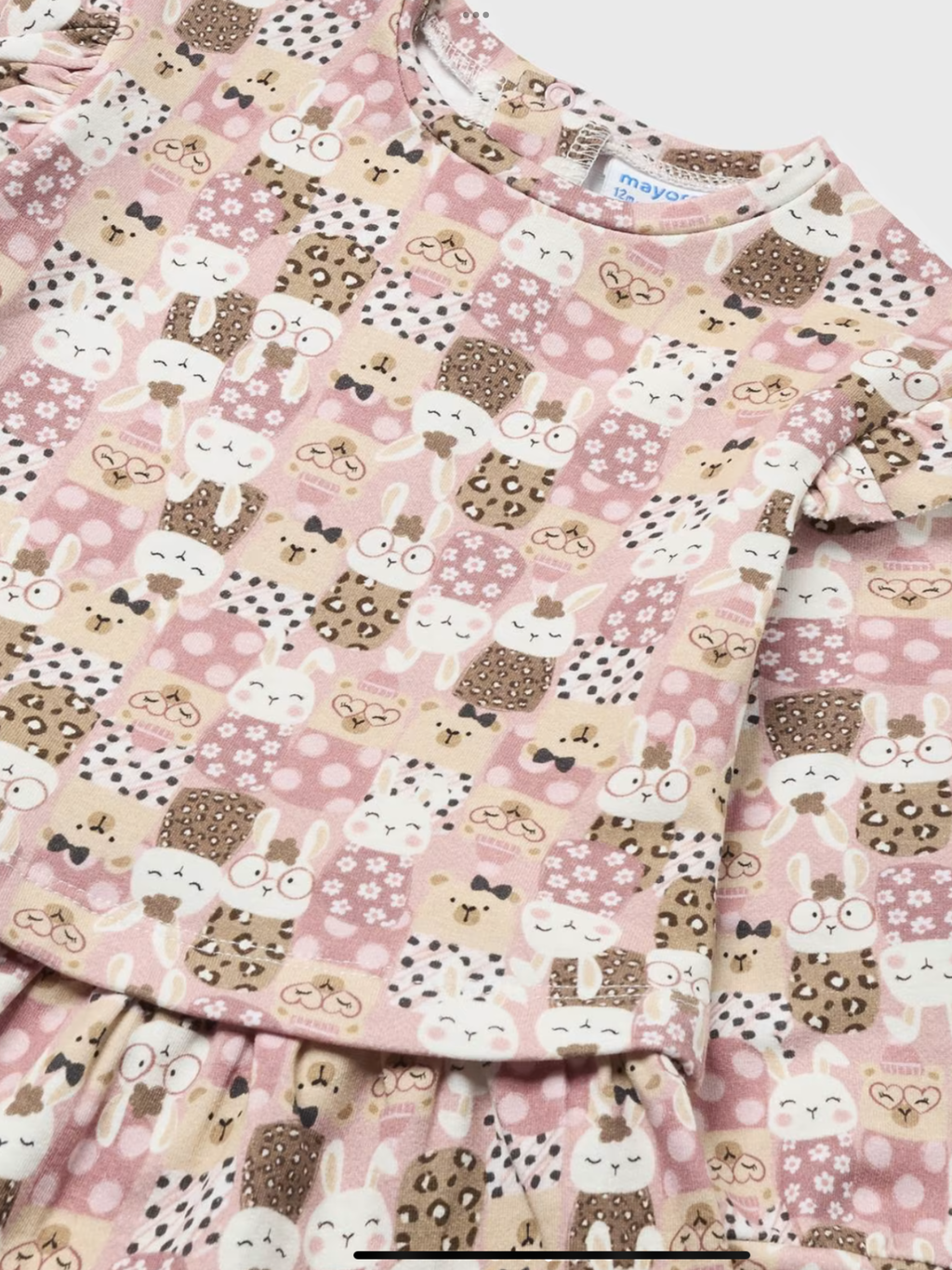 Mayoral fleece dress.    O9231846