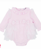 Blues baby pink romper.    08231785