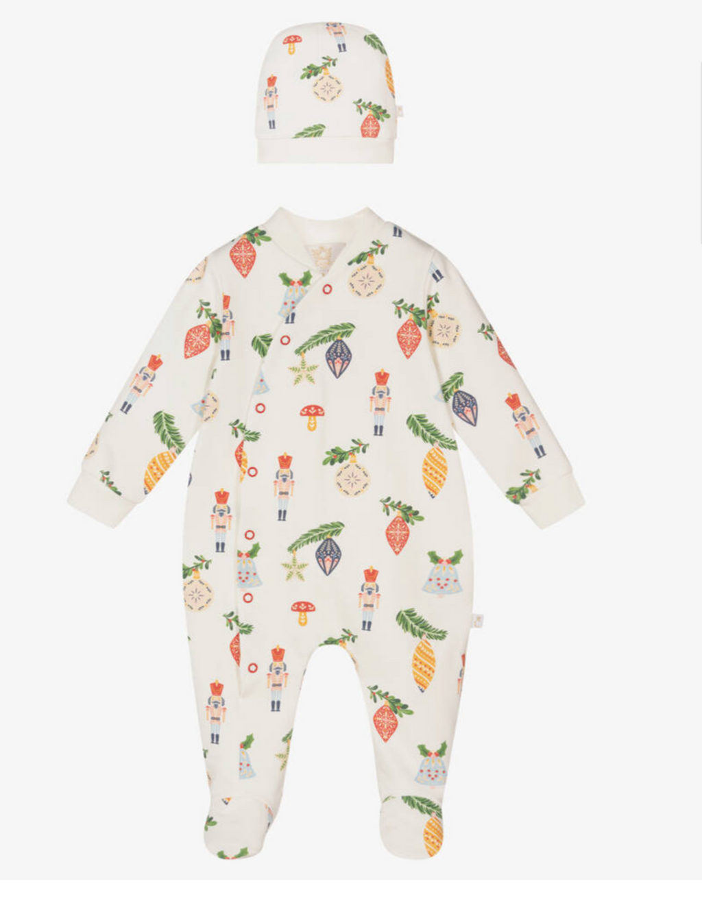 Caramelo kids ivory nutcracker babygro.     08231815