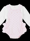Deolinda pink romper.    07231648