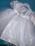 Tara lee white christening/occasion dress 09231863