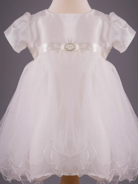 Eva rose ivory christening/‘occasion dress  09231862