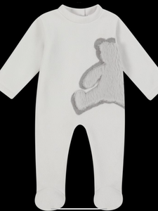 Deolinda soft grey babygro 08231827