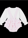 Deolinda pink romper.    07231648