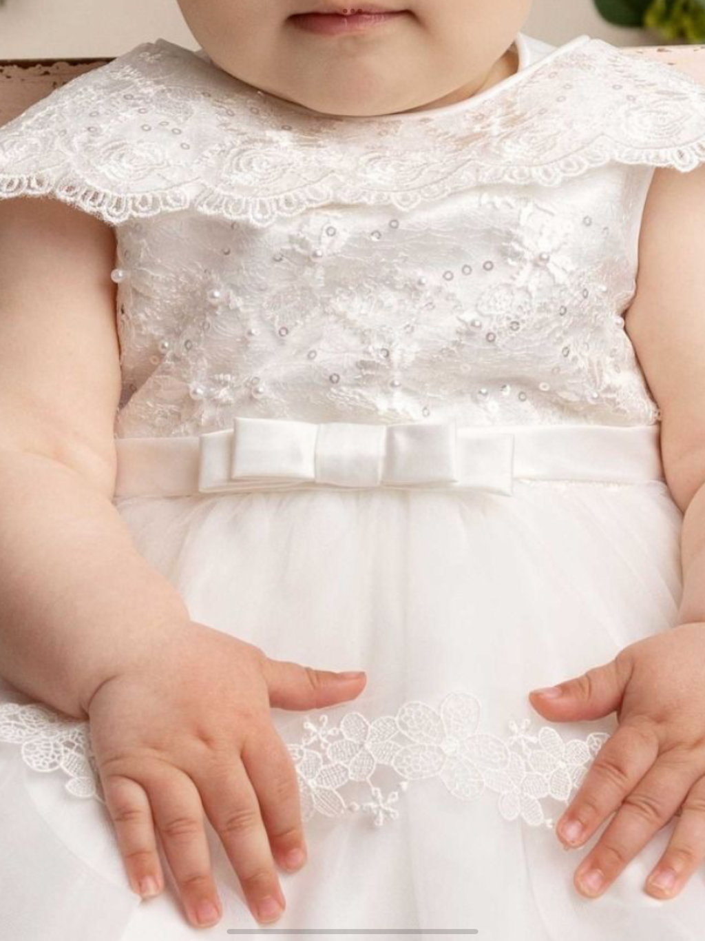 Hazel dress in ivory.   07231634