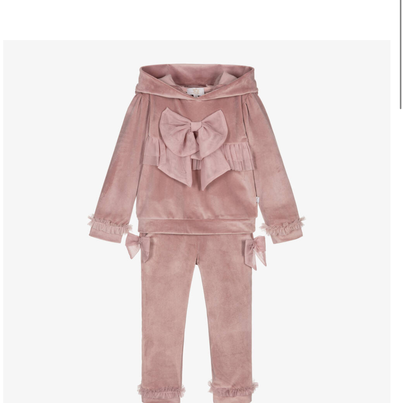 Velour tracksuit kids new arrivals