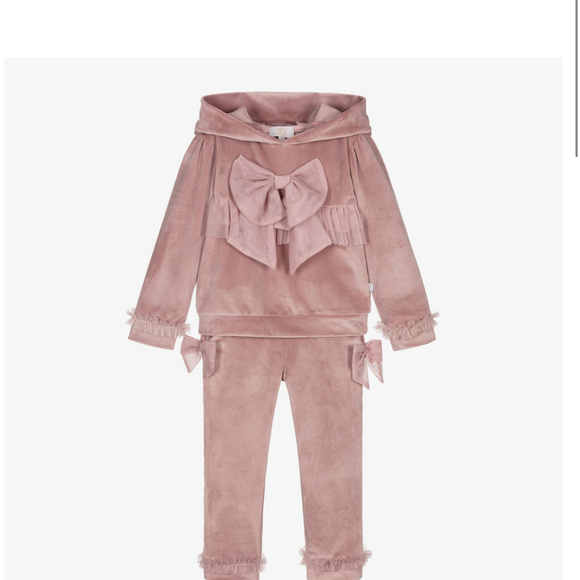 Caramelo kids velour tracksuit 1024632