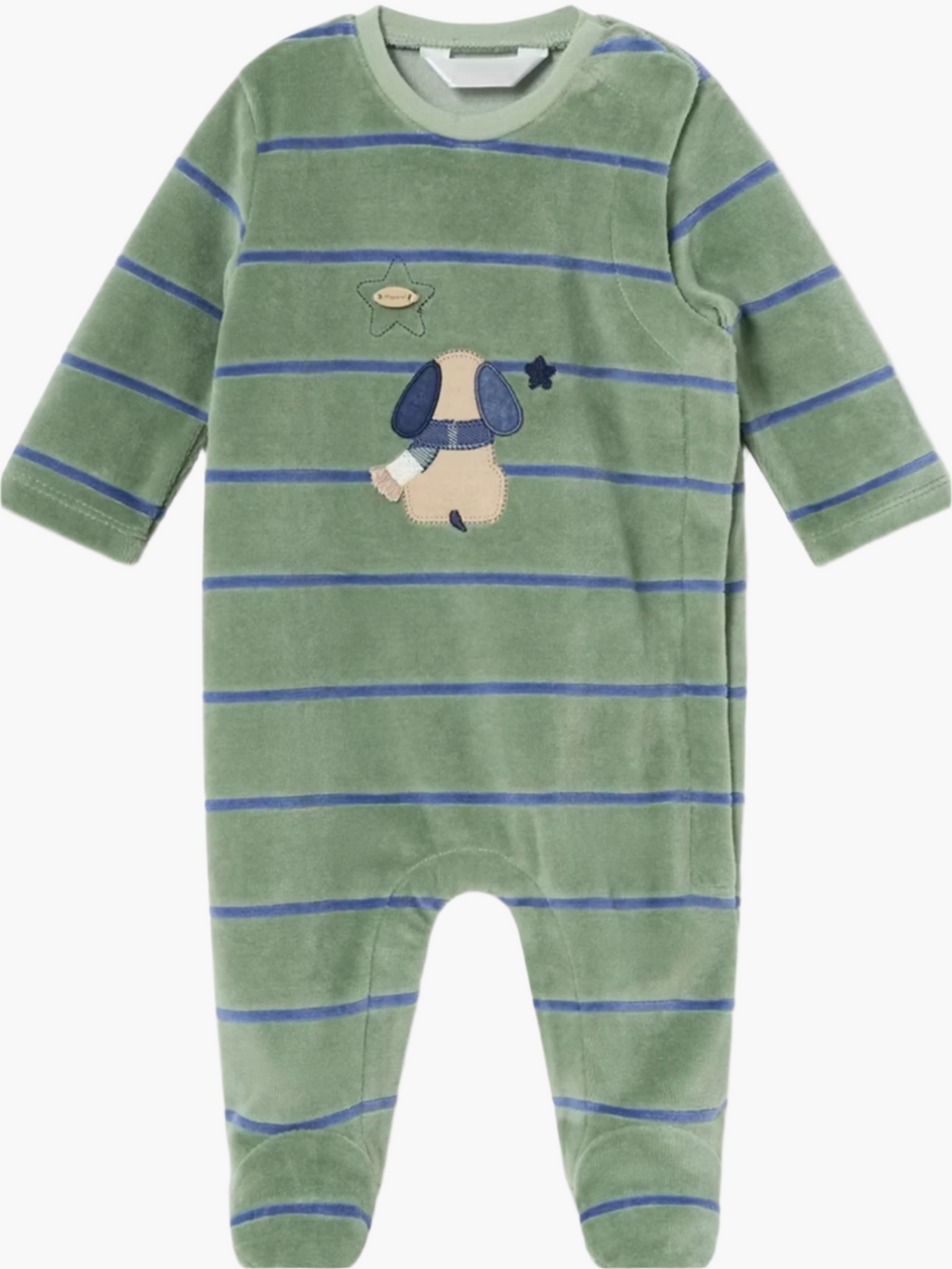 Mayoral velour sleepsuit 1024639