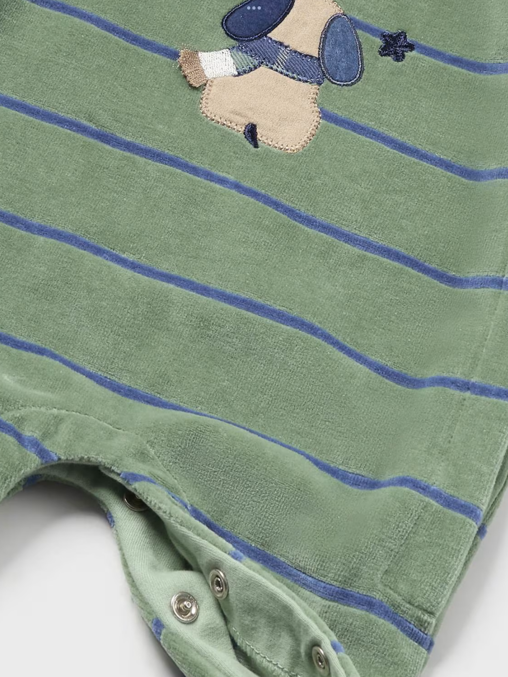 Mayoral velour sleepsuit 1024639