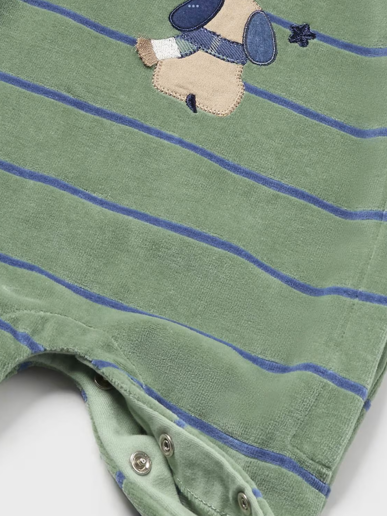 Mayoral velour sleepsuit 1024639