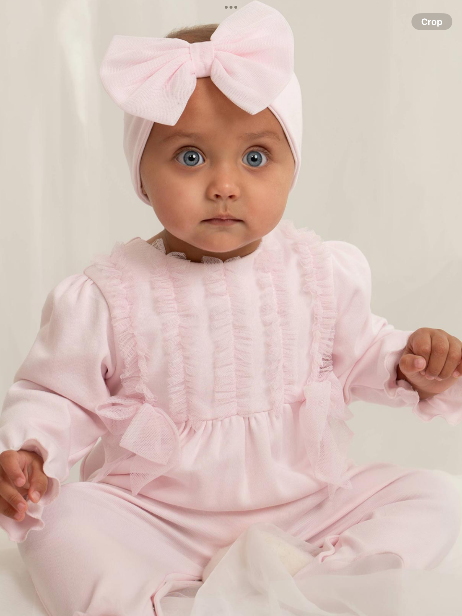 Pre order Caramelo Kids Baby Girls Summer Frill Bodice & Bow Headband Set 0226576