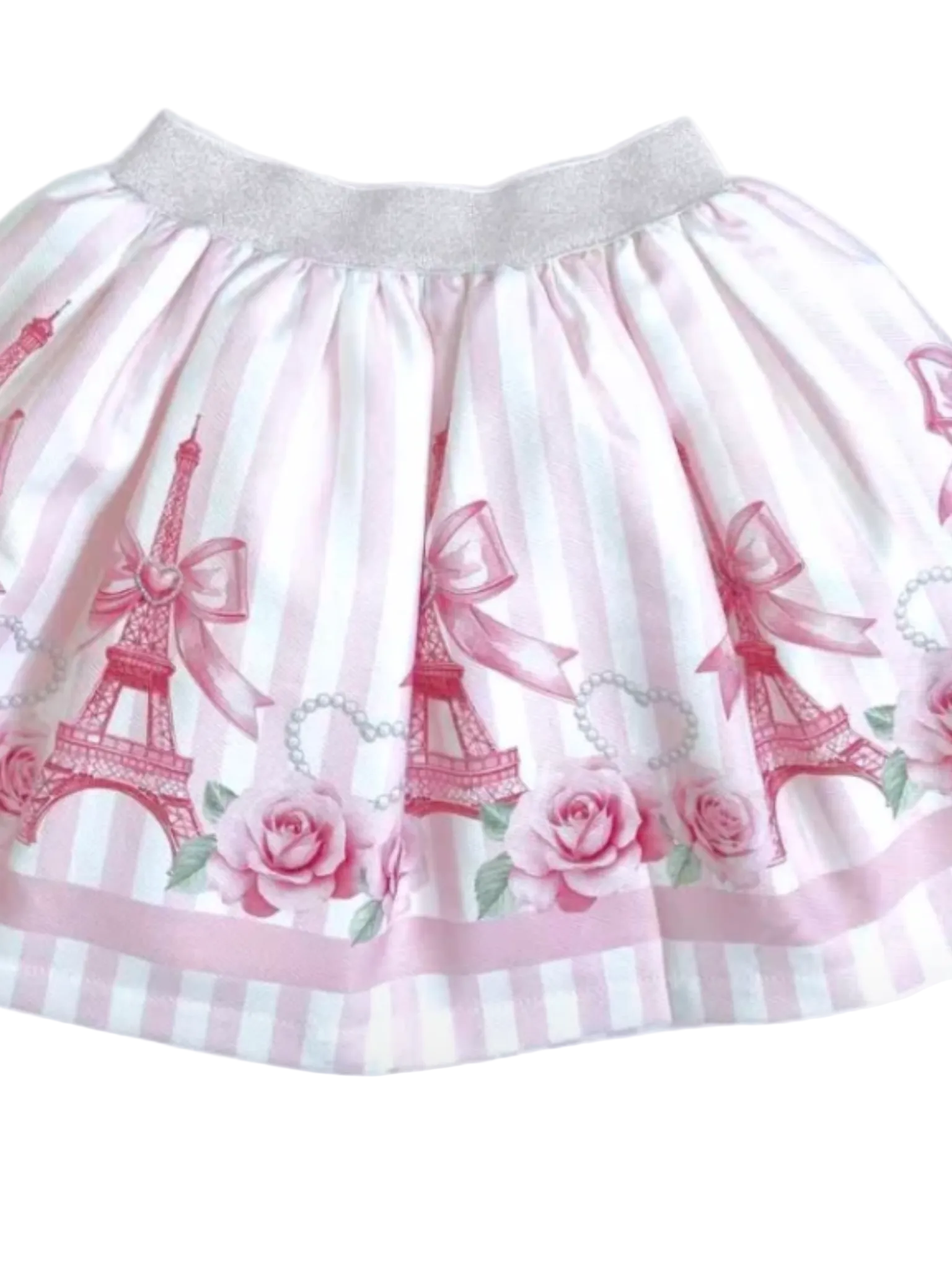 Diamond stone pink skirt sets 0226587