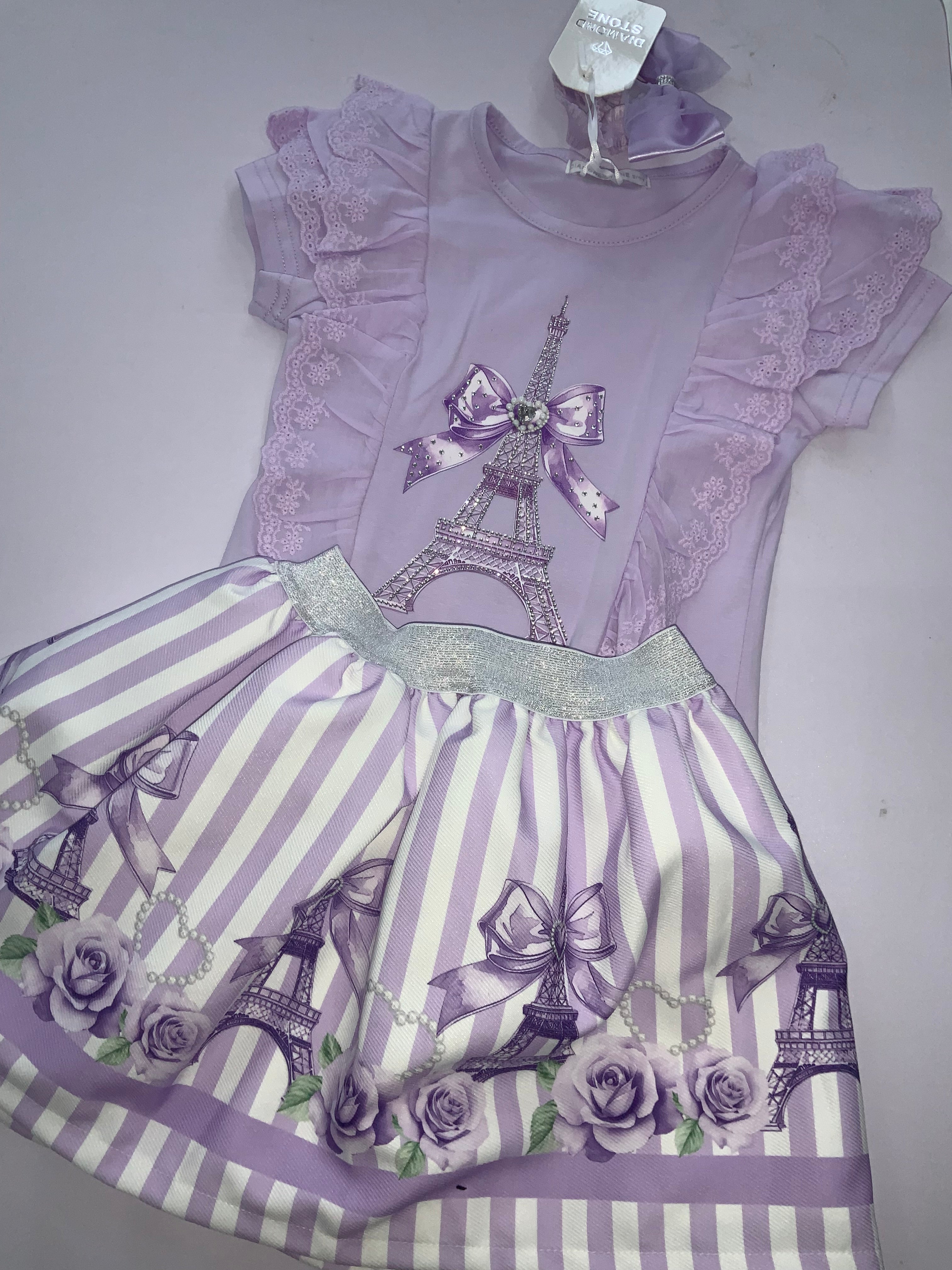 Diamond stone  skirt set 0226590