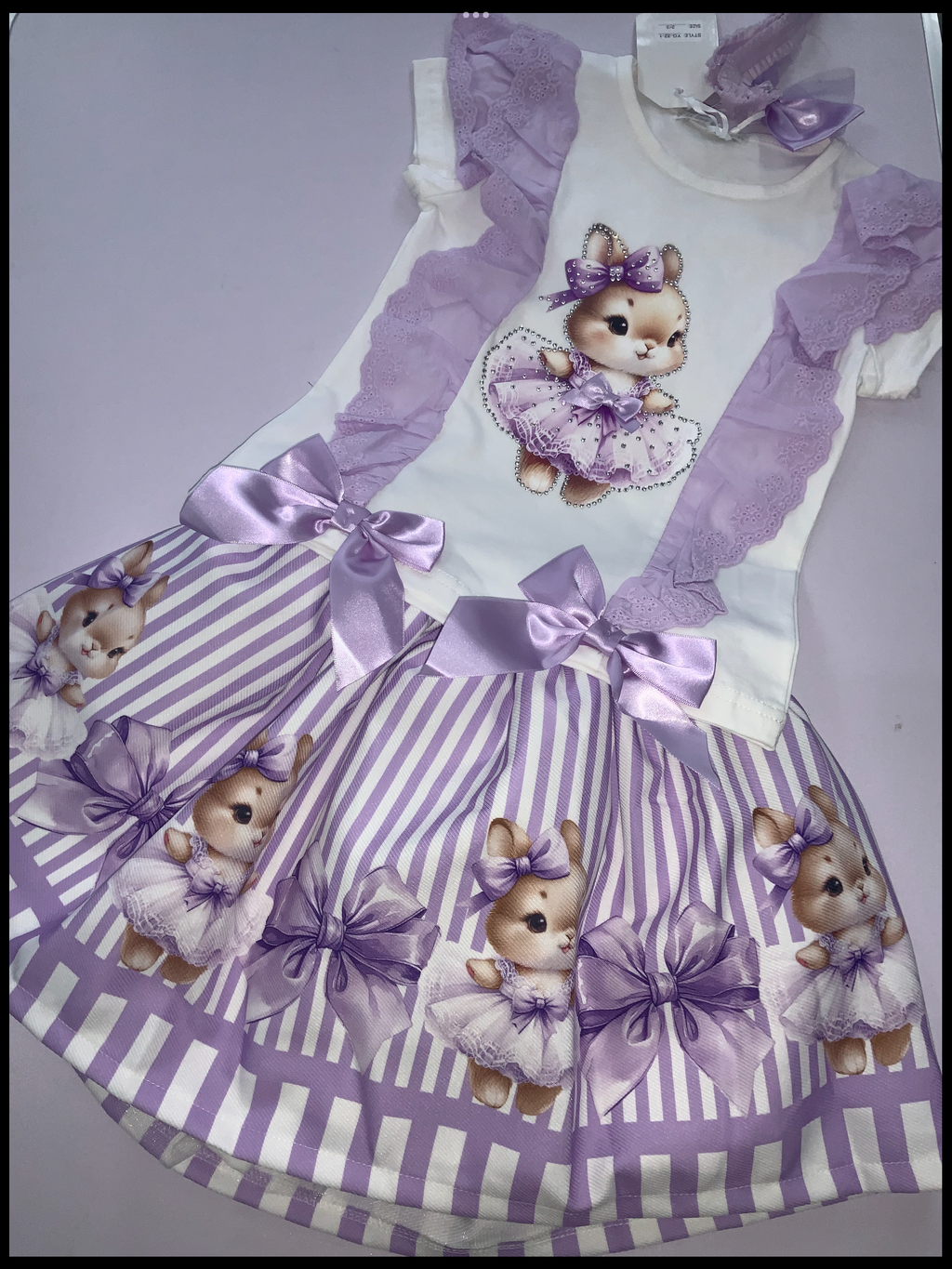 Diamond stone skirt set 0226589