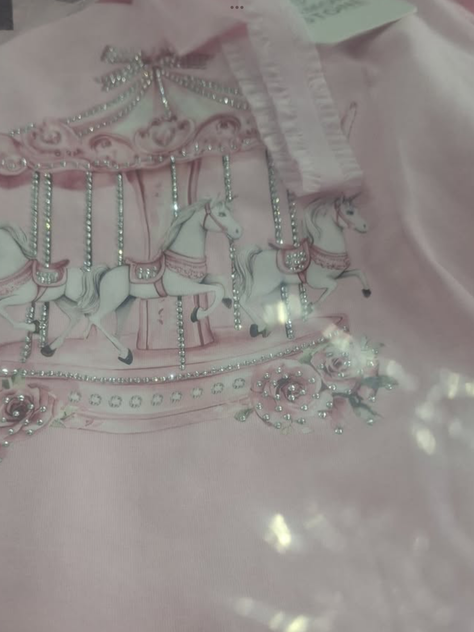 Diamond stone carousel skirt set 0226595