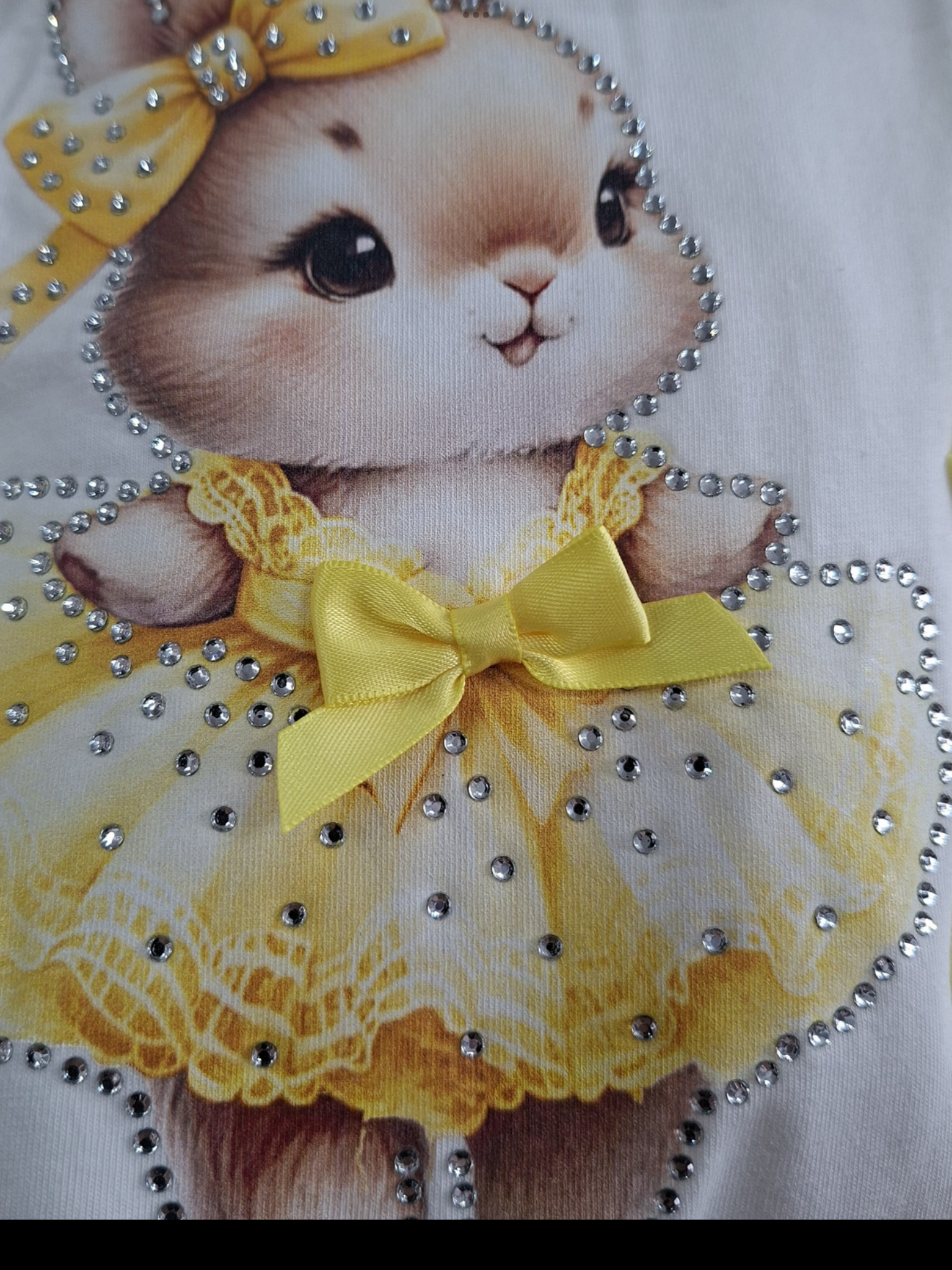 Diamond stone lemon skirt set 0226598