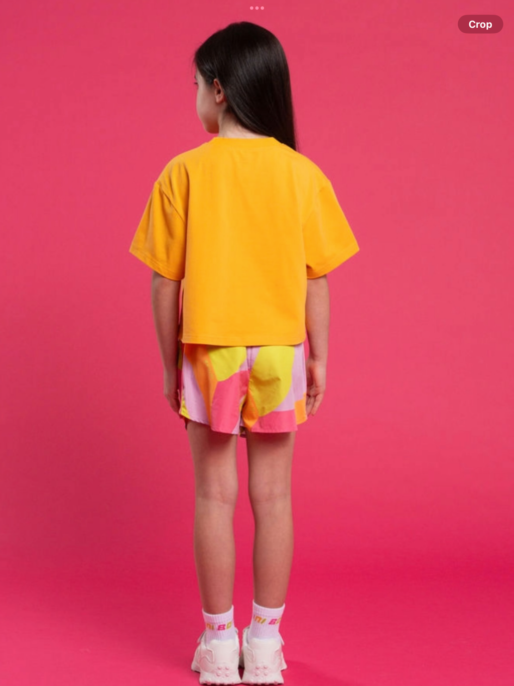 Bonini by A* Dee Spark Sport Shorts With Tape Detail - Hot Pink   0226613