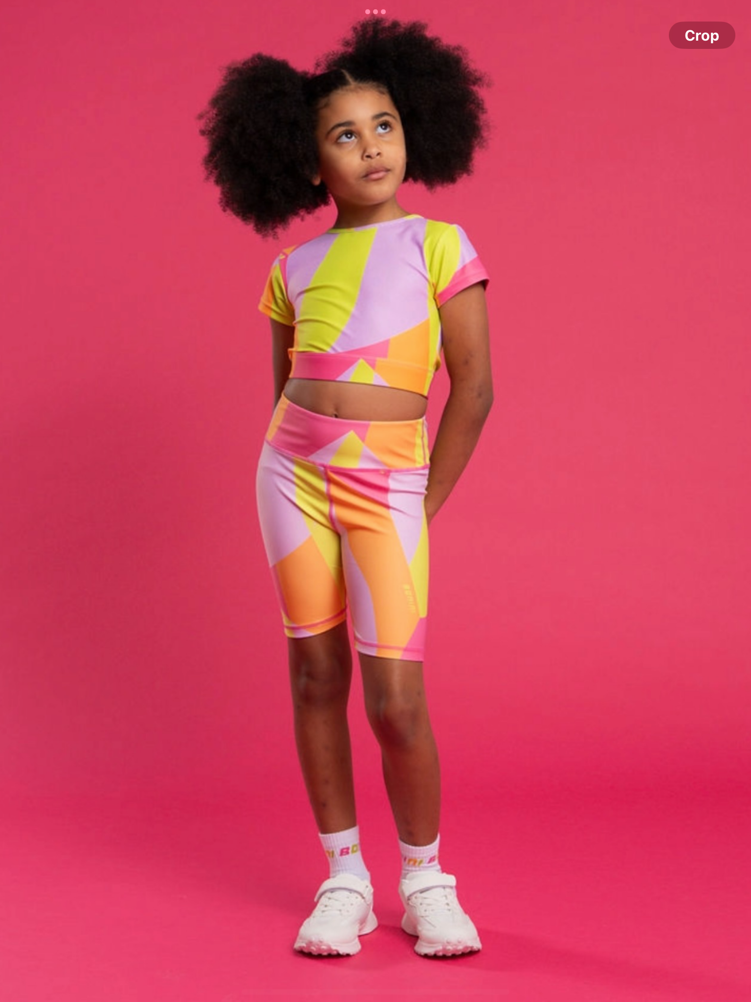 Bonini by A* Dee Soul AOP Cycling Shorts - Hot Pink 0226616