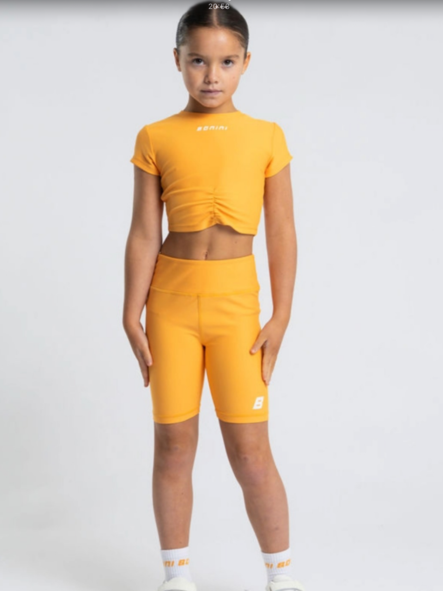 Bonini by A* Dee Aspire Cycling Shorts - Florida Orange  0226620