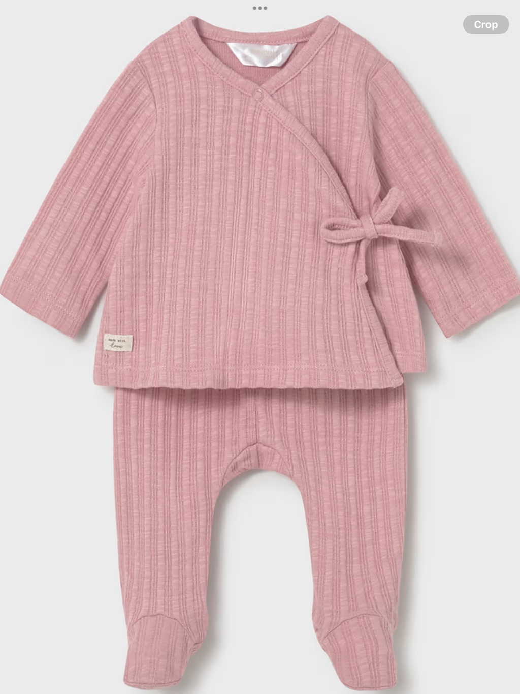 Mayoral Leg warmer set newborn with bow on the side 0226639