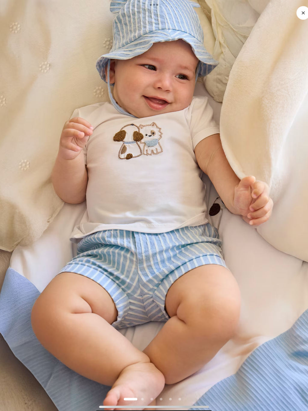 Mayoral  3 piece set hat with ears 0226641