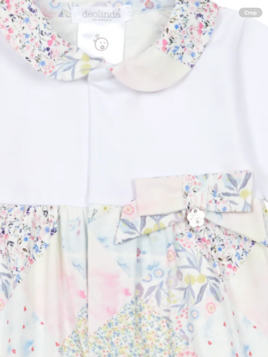 SS26 DEOLINDA Sugar Girls Pastel Floral Babygrow.   0226645