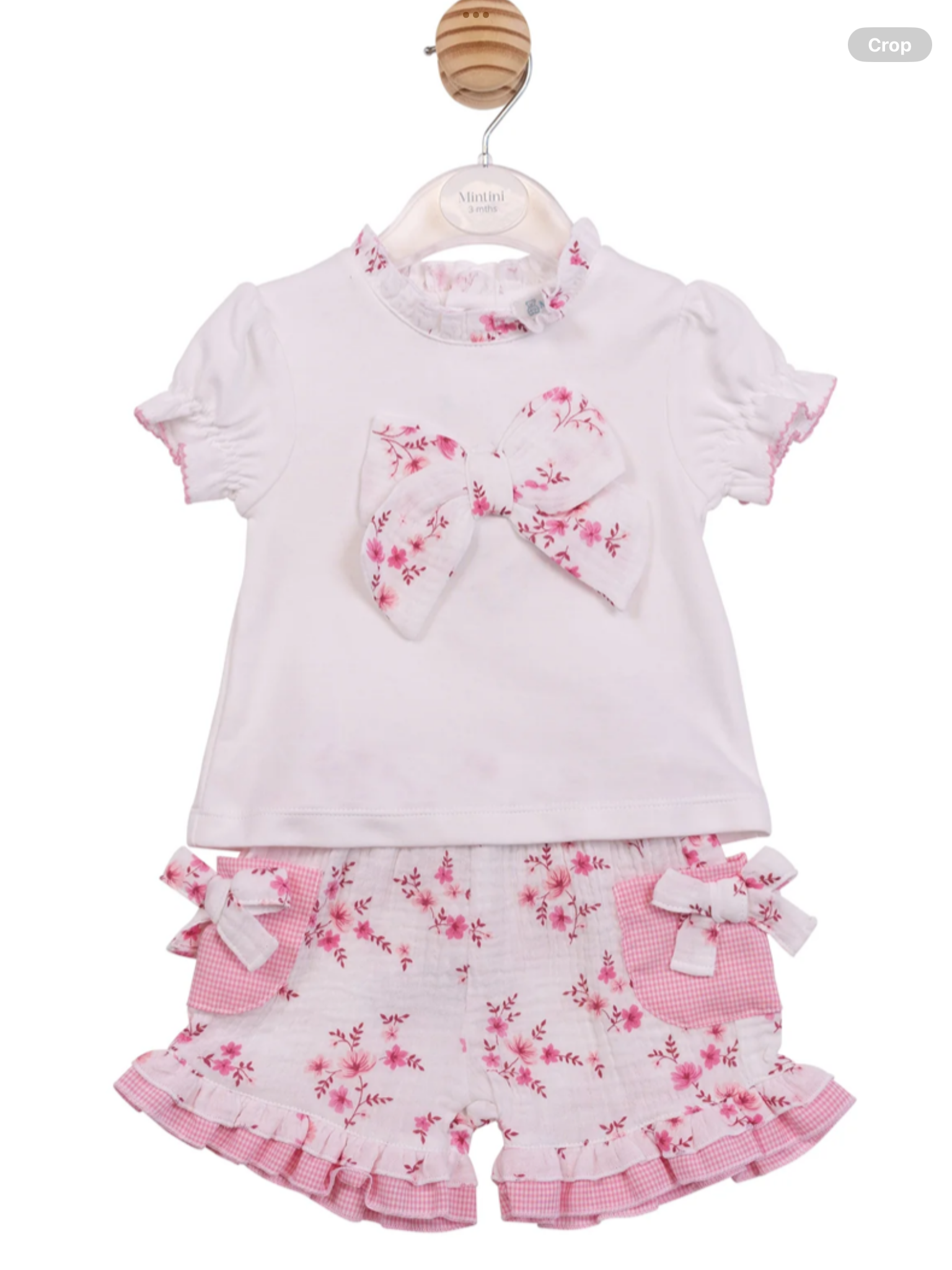 Mintini floral shorts set 0326655