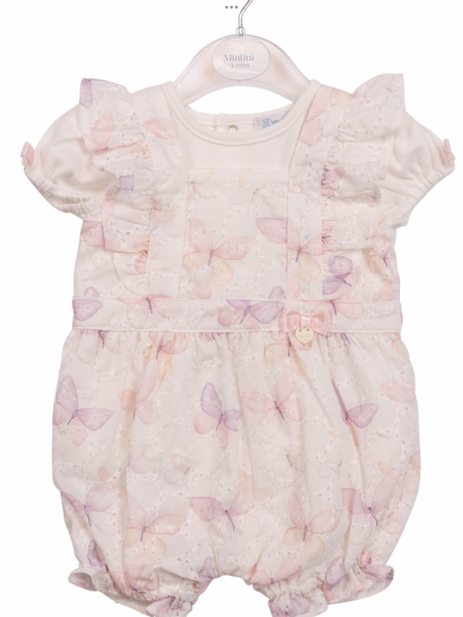 MINTINI - TOP & SUN ROMPER - WHITE - MB7220     0326657