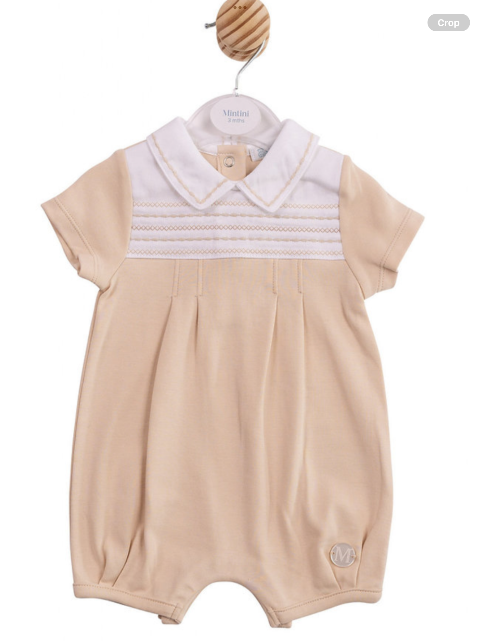 Mintini beige romper 0326662