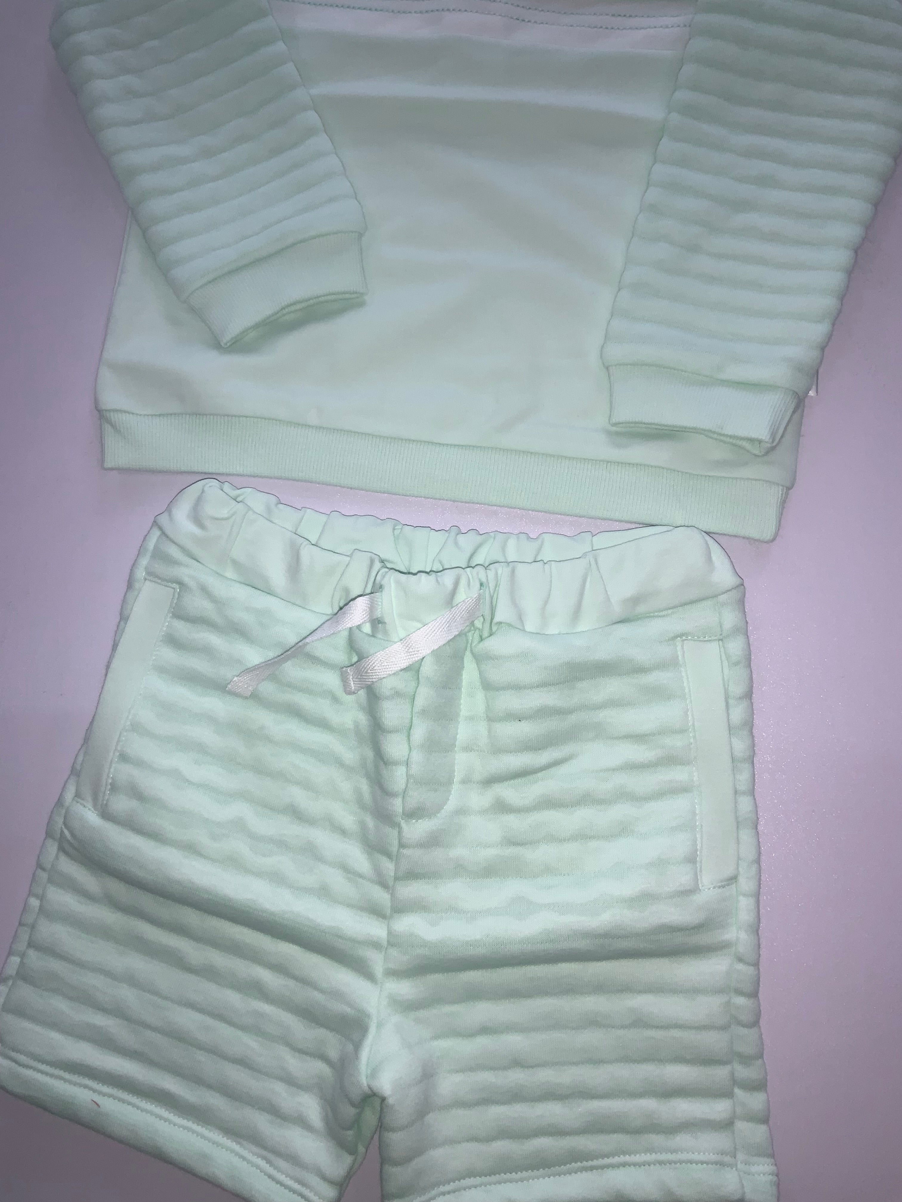 Pastels&co mint shorts set 0326674