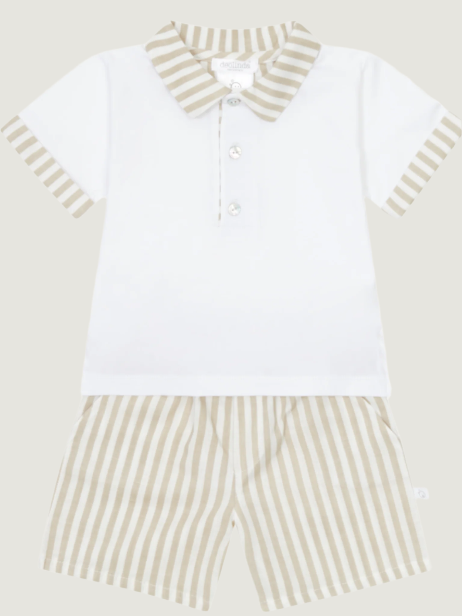 Deolinda Espresso  summer 25 shorts set 012503