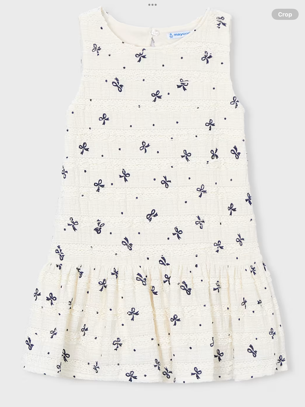 Mayoral girls knit dress 0326708