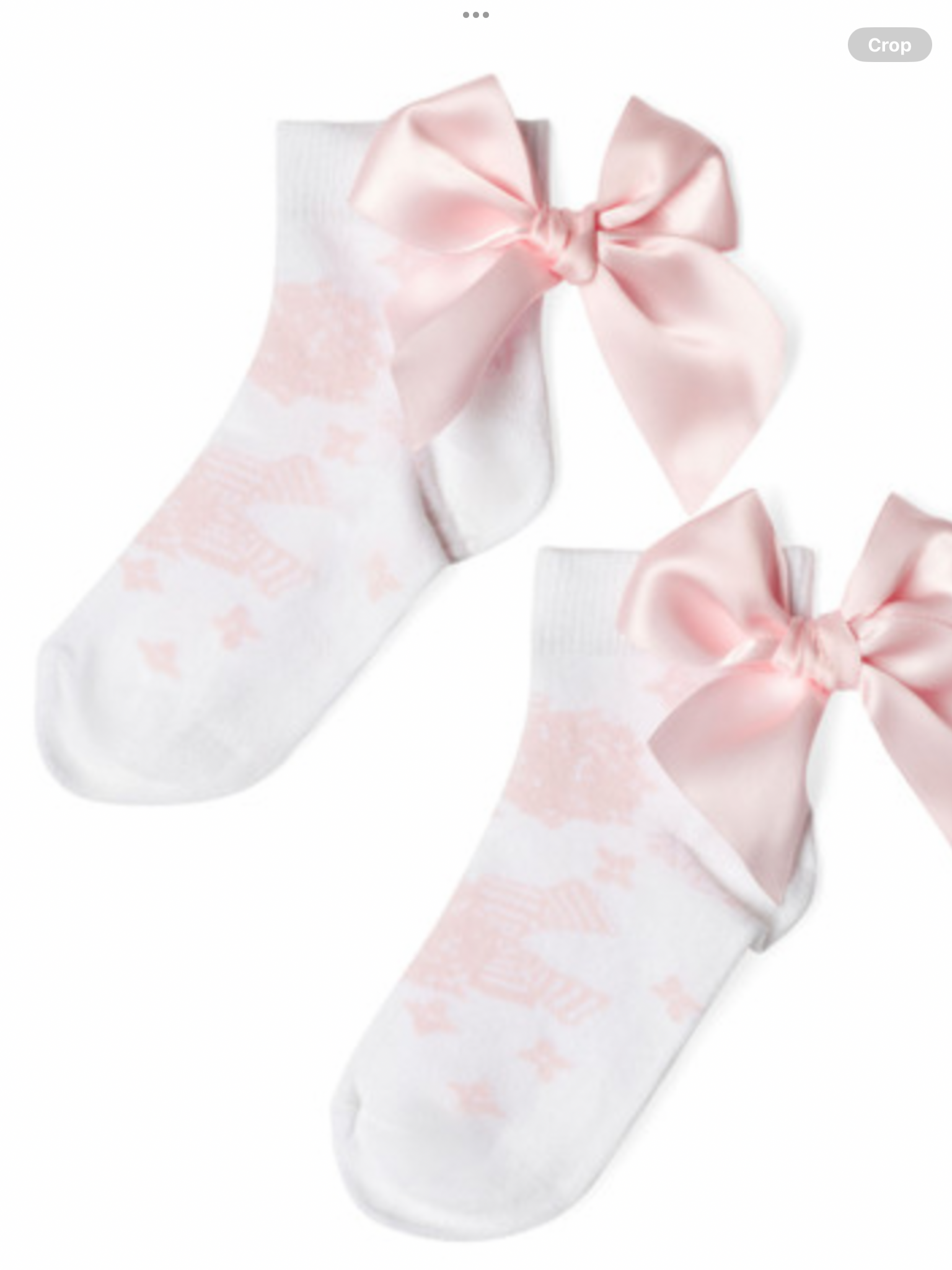 ADee clementine bow sock  012525