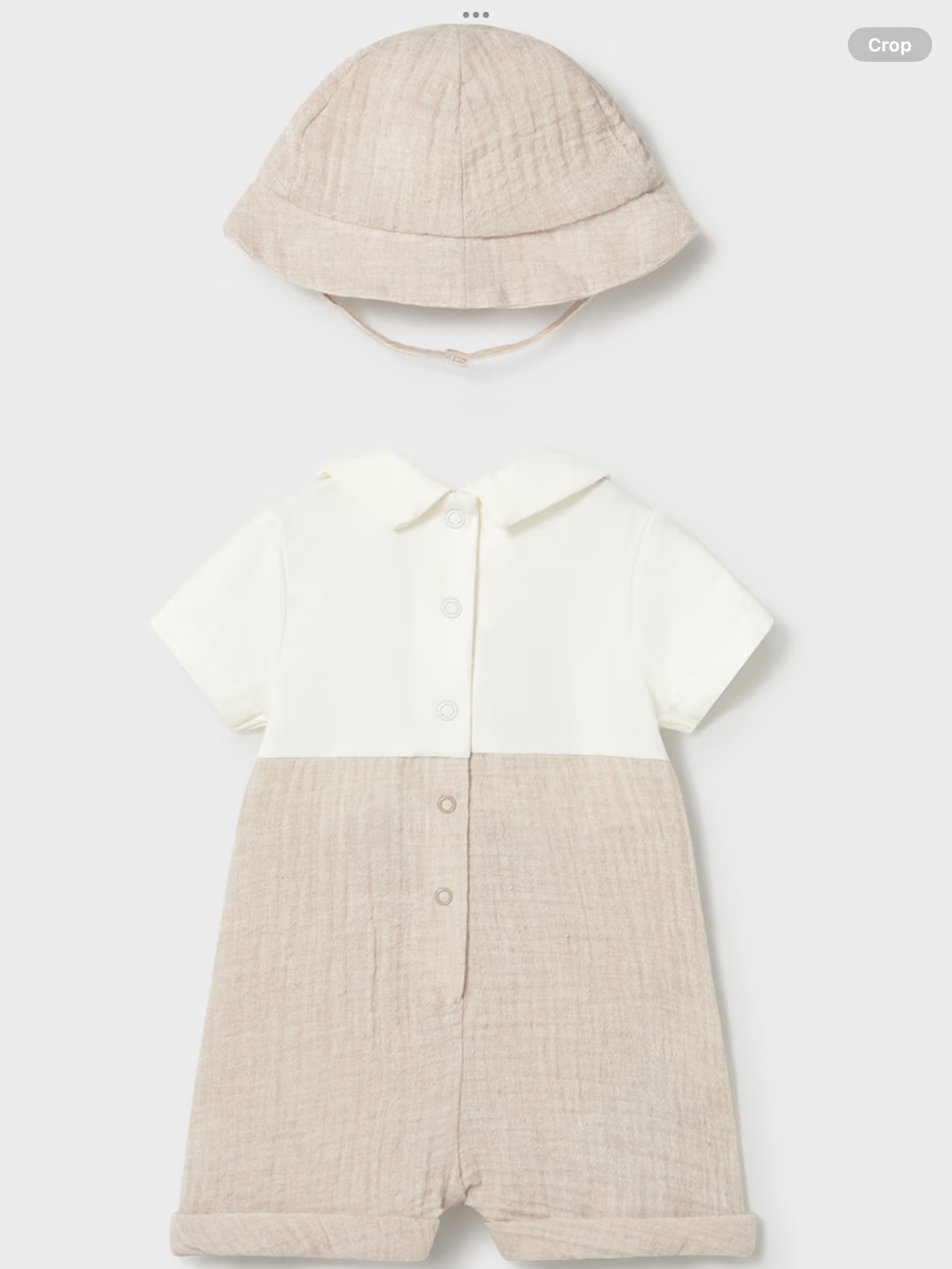 Mayoral romper and hat 0326720