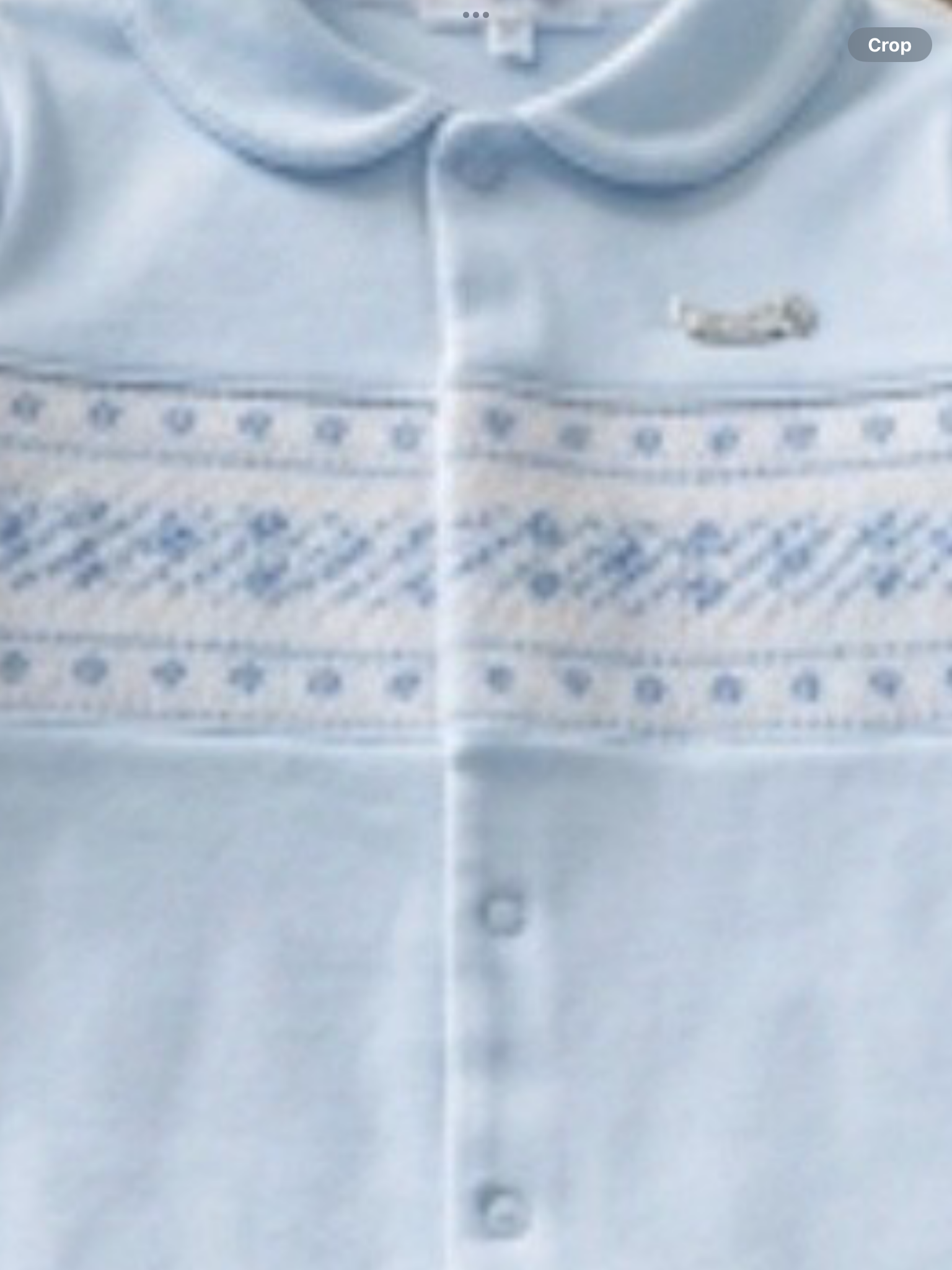 Blue baby babygro 0426724