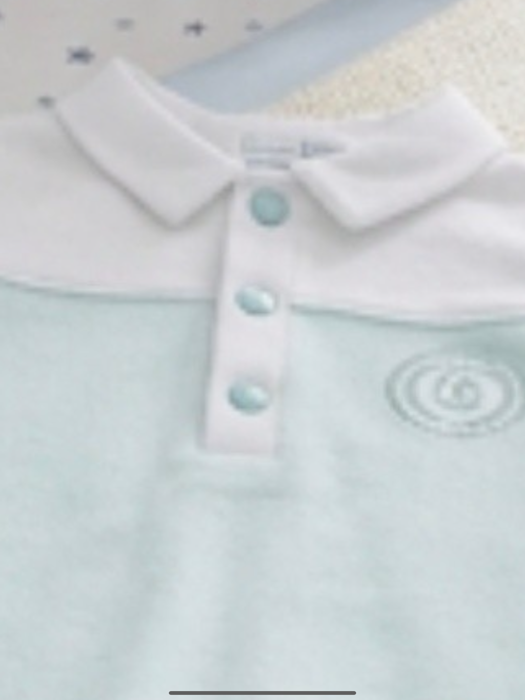 Blues baby mint babygro 0426726