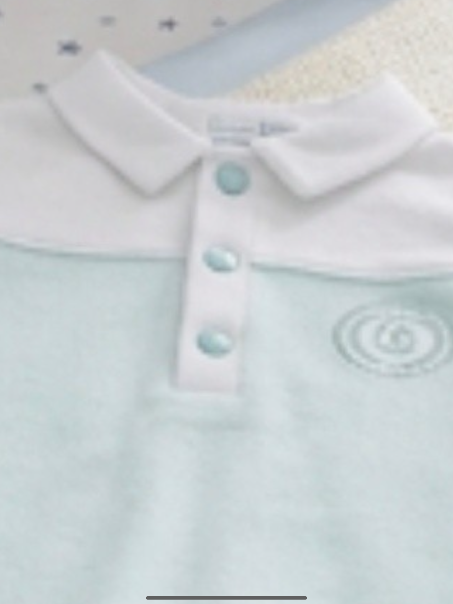 Blues baby mint babygro 0426726