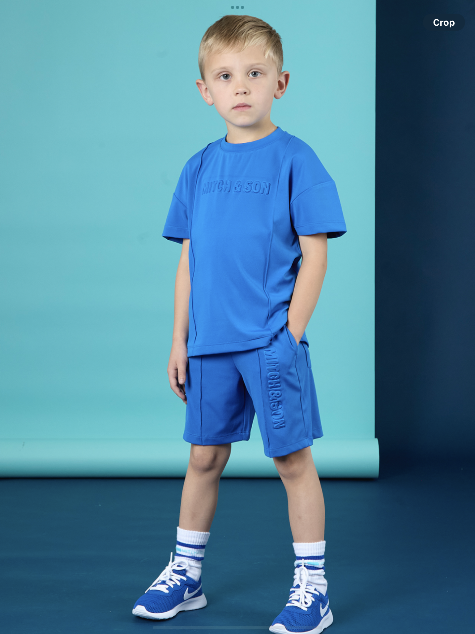 Mitch&son harper bright  blue set 012532