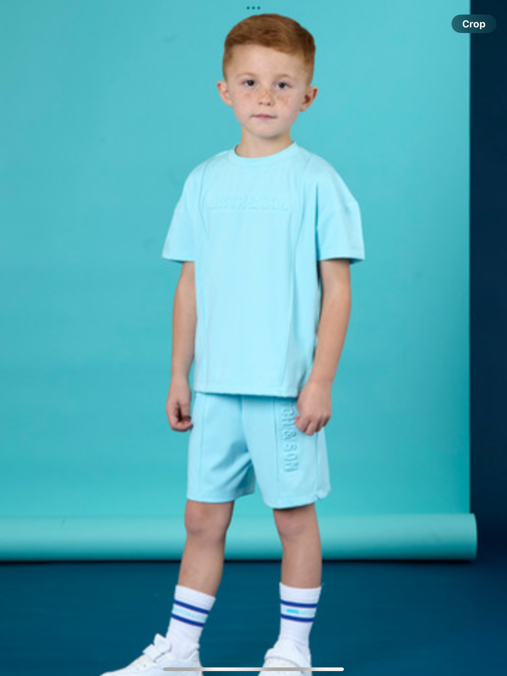 Mitch&son harper turquoise shorts set 012533