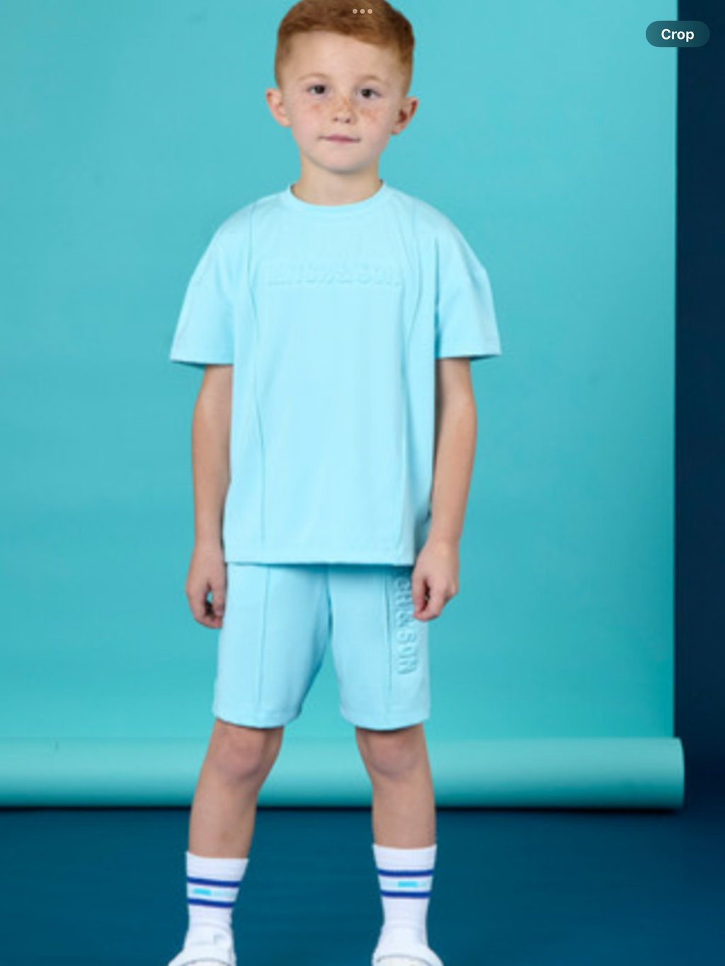 Mitch&son harper turquoise shorts set 012533