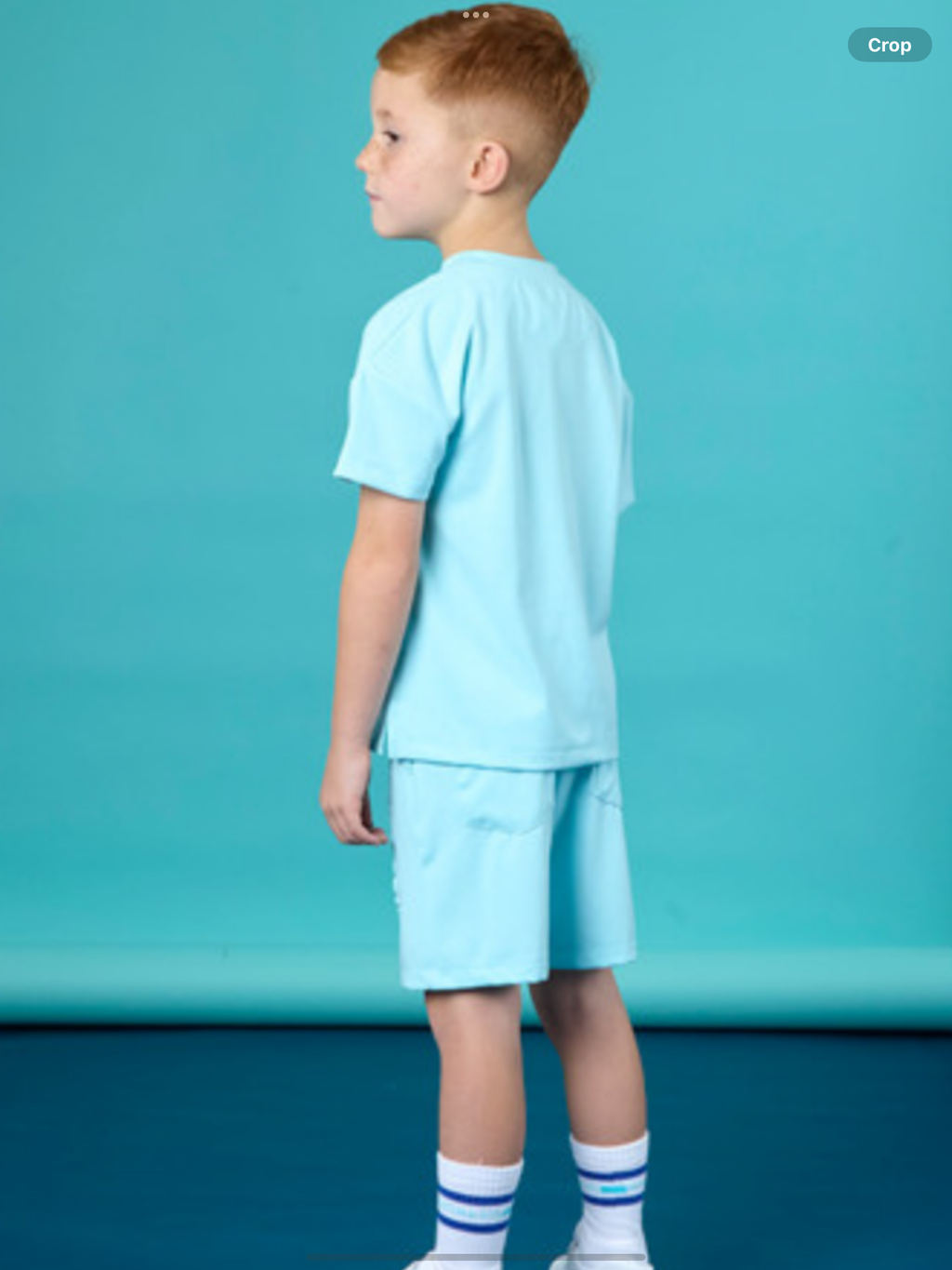Mitch&son harper turquoise shorts set 012533