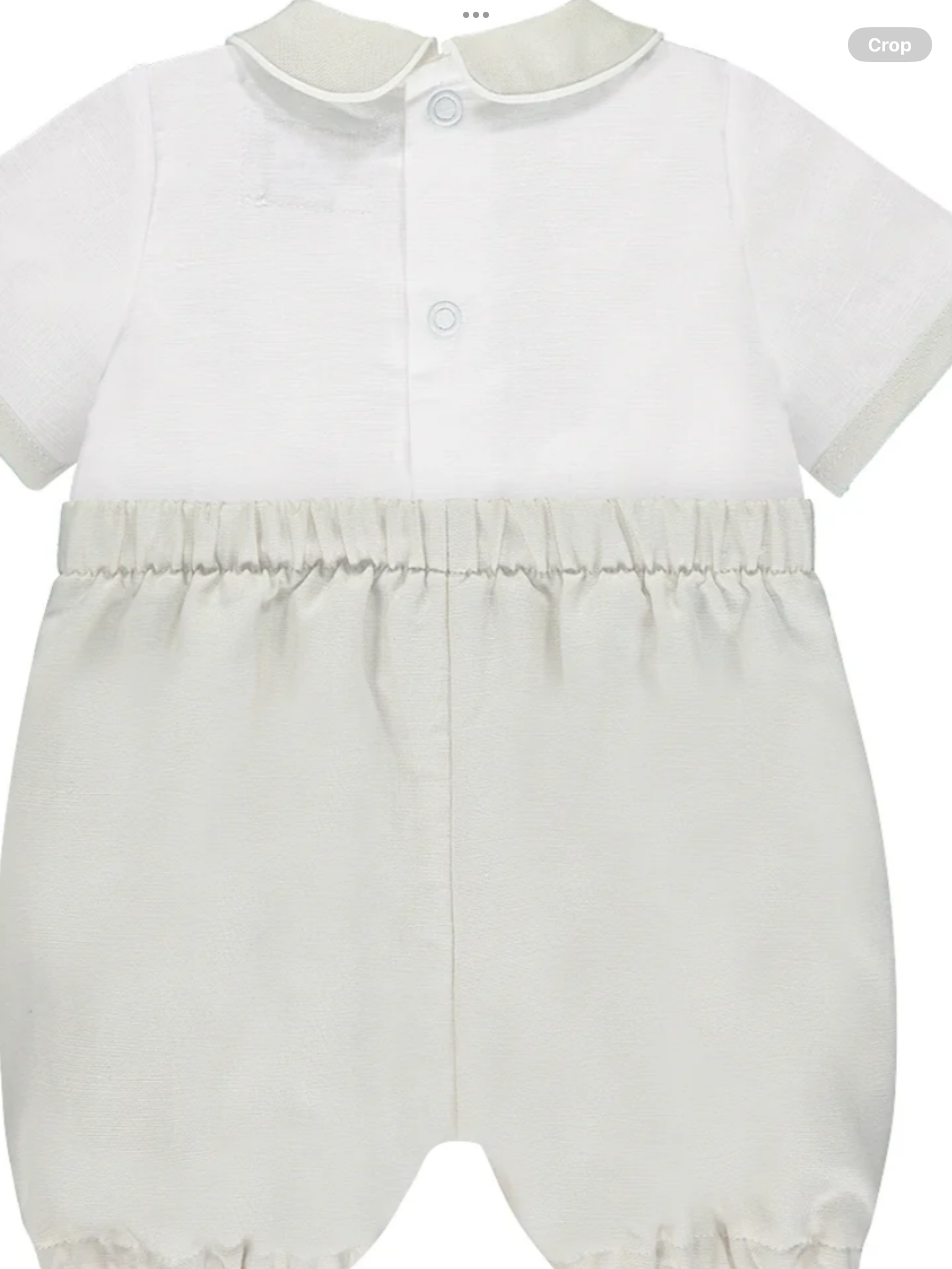 Emile et rose sawyer romper in stone 012546
