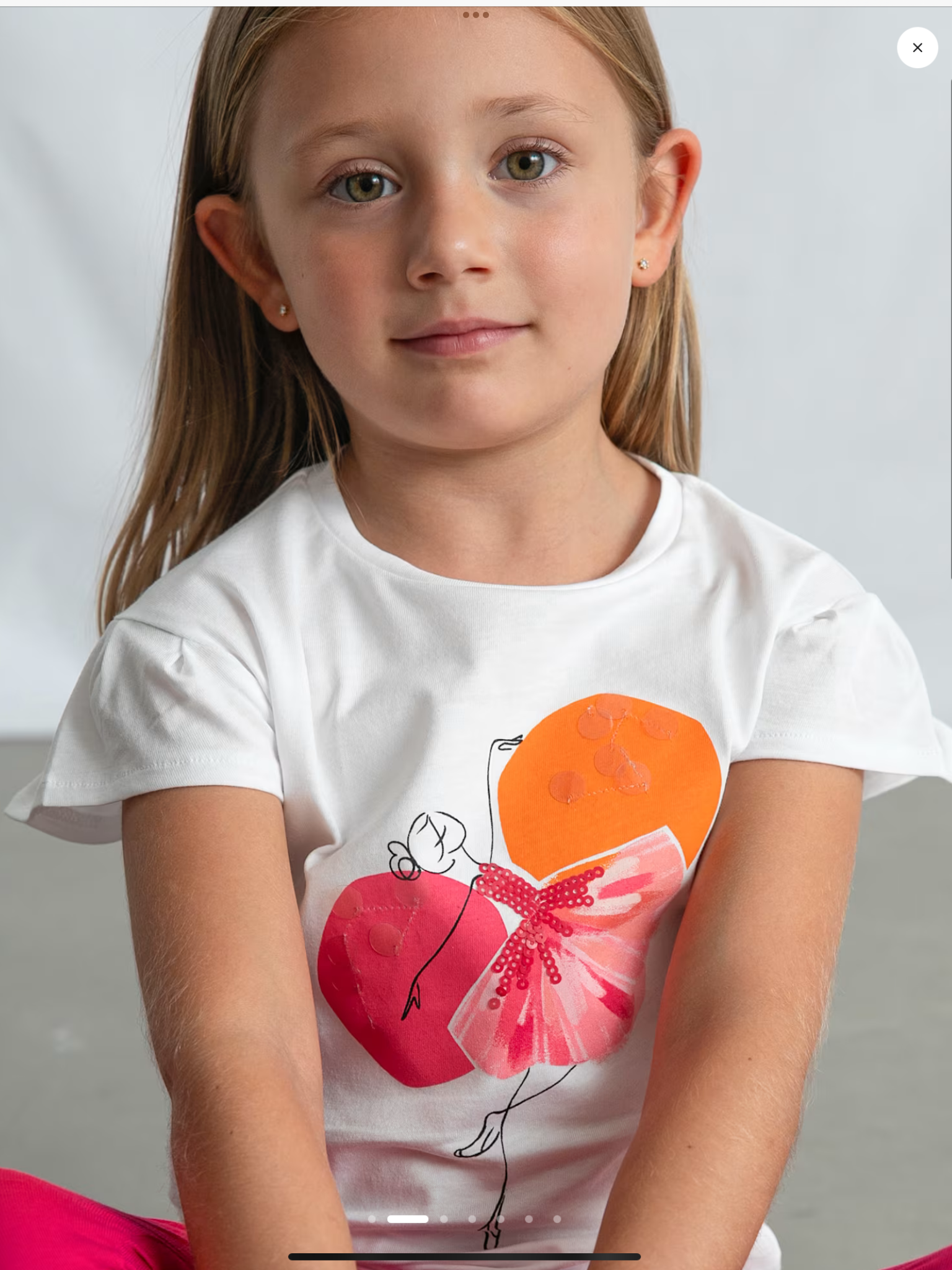 Mayoral Girls' leggings and T-shirt set 0426736