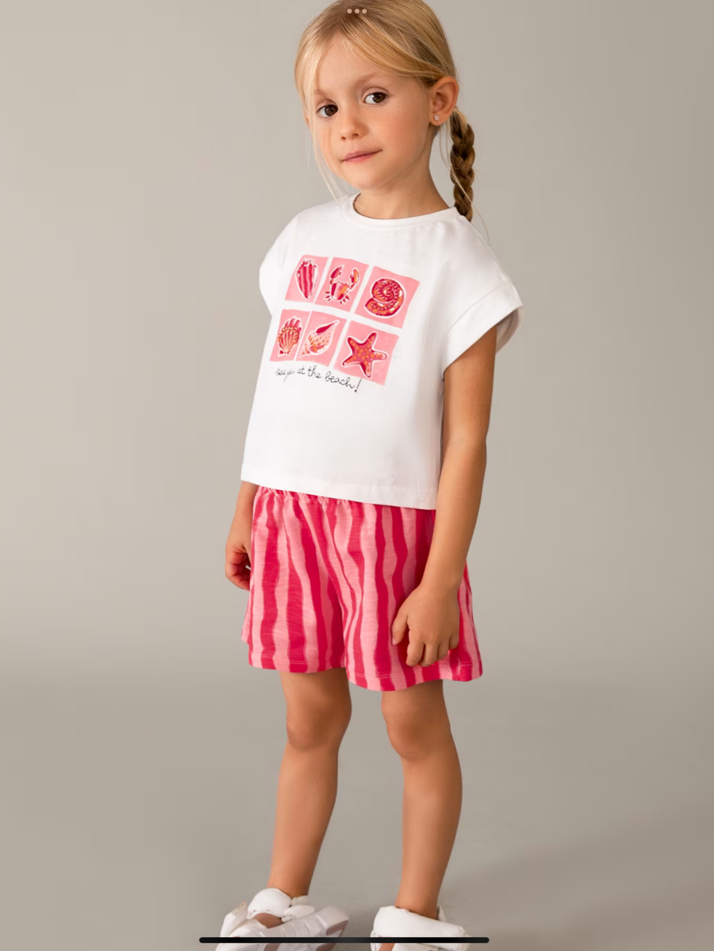 Mayoral Print short set girl 0426737