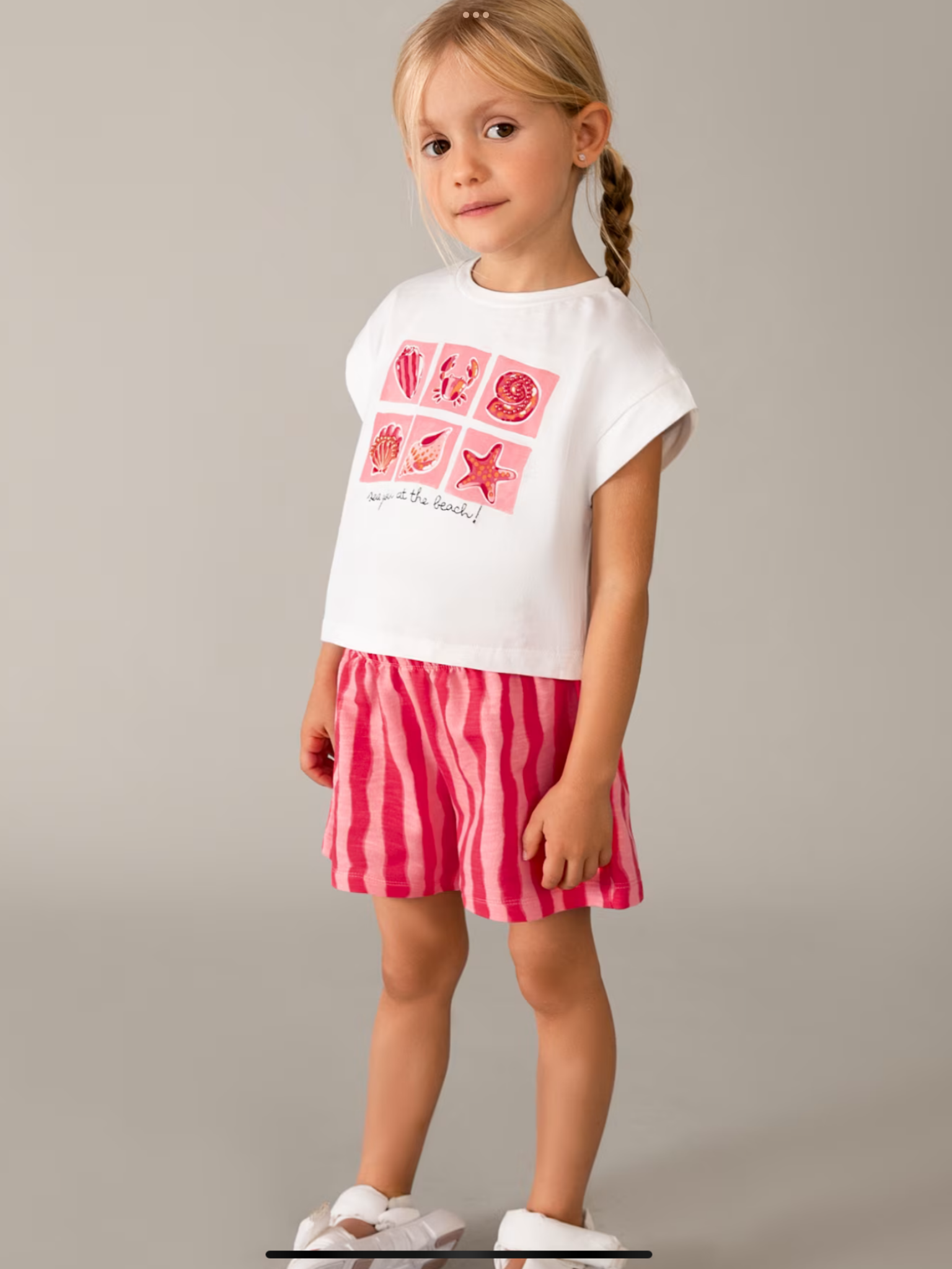 Mayoral Print short set girl 0426737