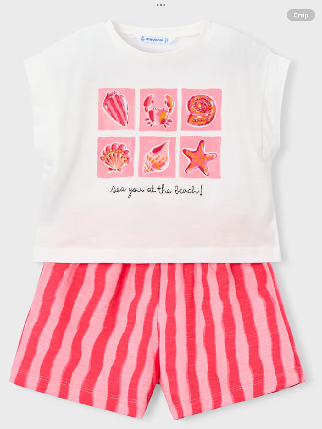 Mayoral Print short set girl 0426737