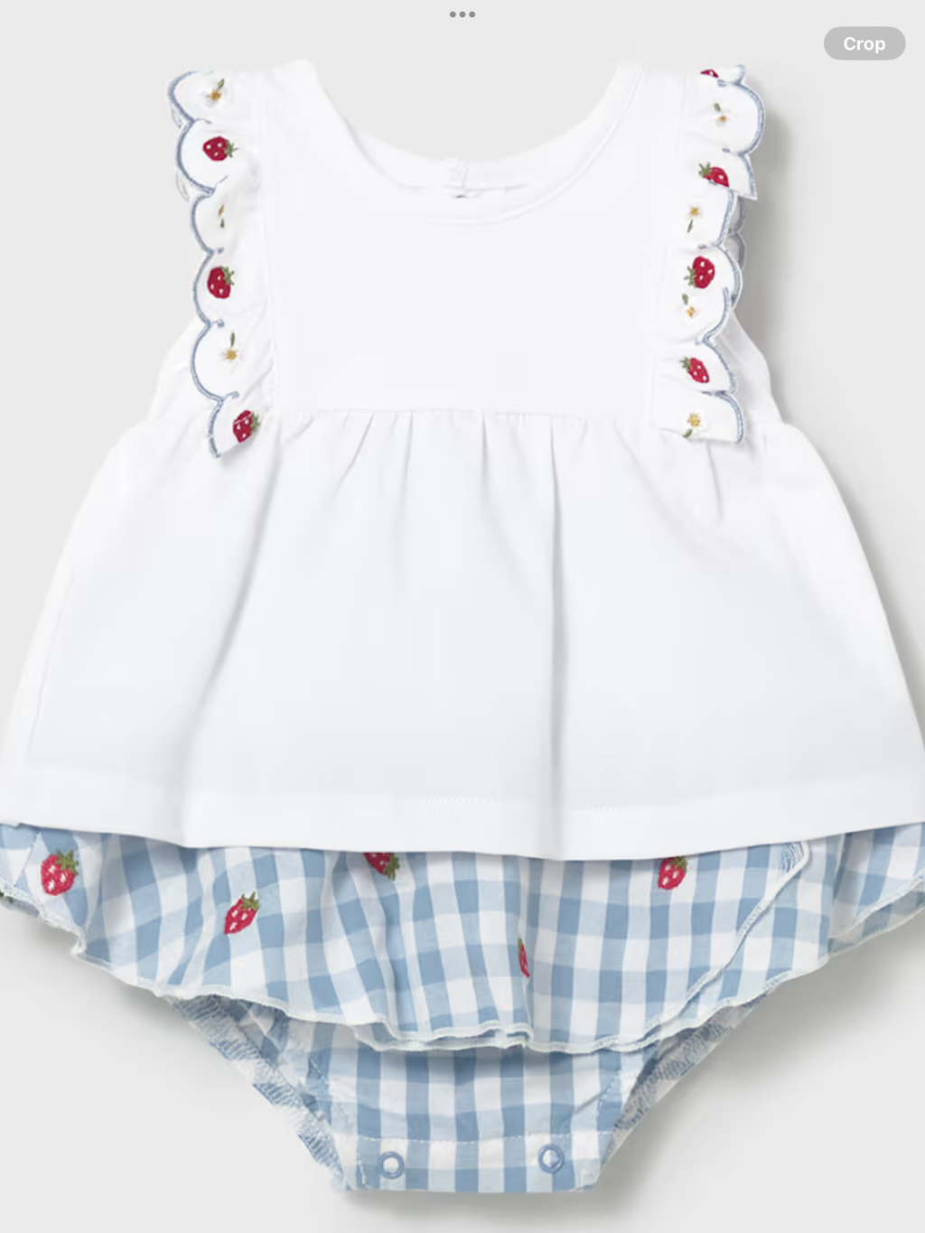 Mayoral Checkered skirt set 0426744